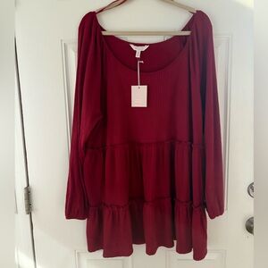 NWT LC Lauren Conrad Women's Plus Top